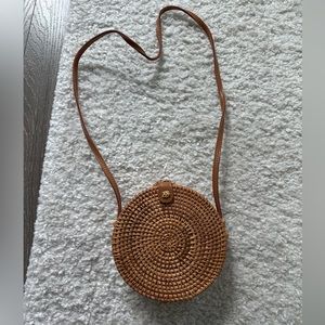 Basket Woven Purse